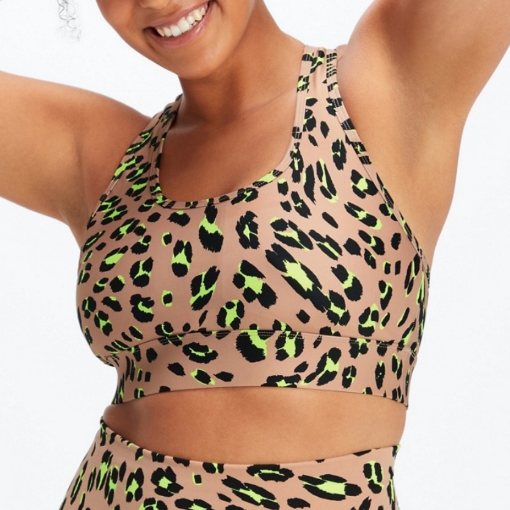Fabletics On-the-go medium impact sports bra   1X nwot